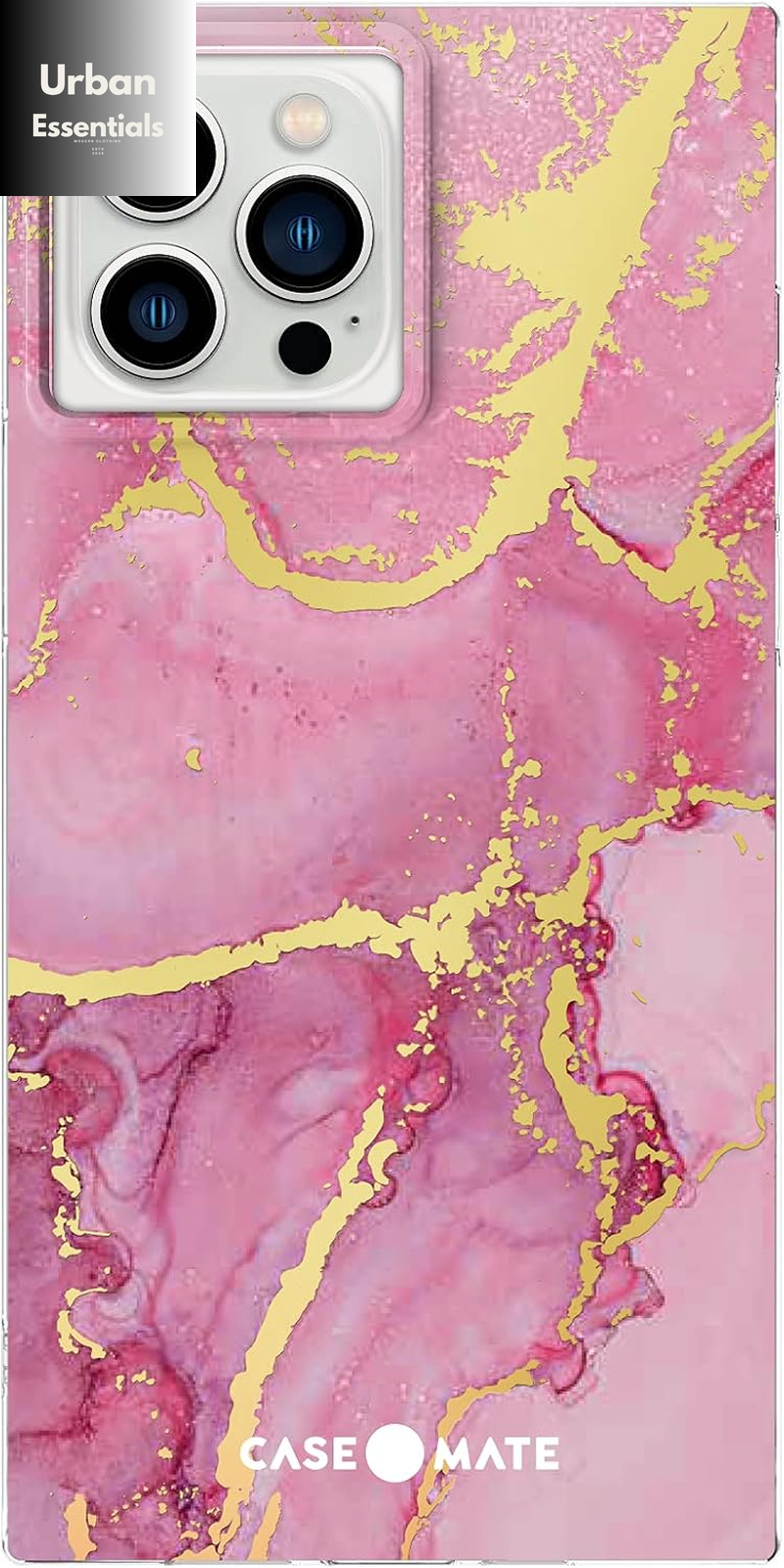 Case-Mate Soap Bubble Iphone 13 Pro Case [10Ft Drop Protection] [Wireless Charging Compatible] Luxury Cover for Iphone 13 Pro 6.1" - Iridescent Swirl Effect. Anti-Scratch, Shock Absorbing - Iridescent