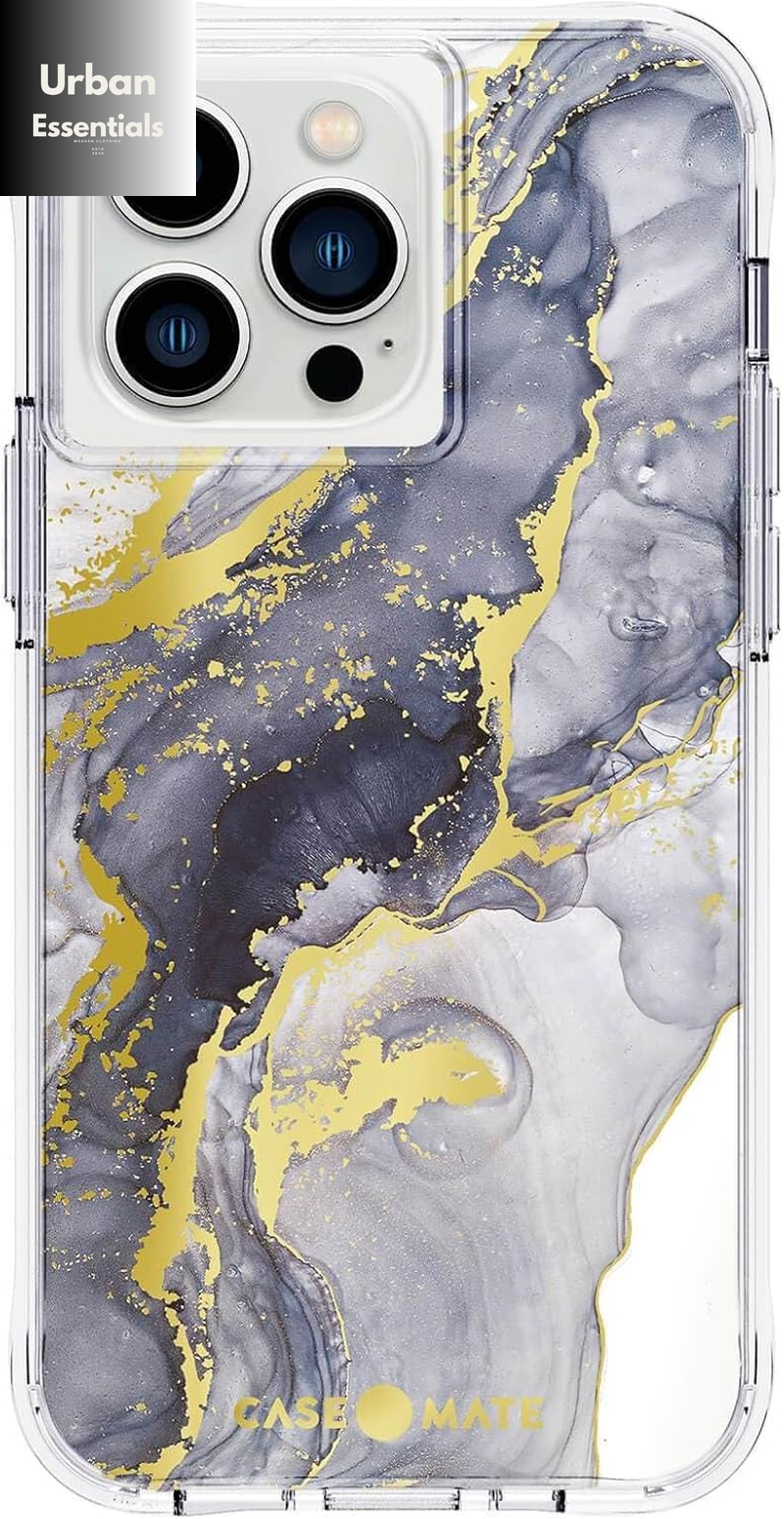 Case-Mate Soap Bubble Iphone 13 Pro Case [10Ft Drop Protection] [Wireless Charging Compatible] Luxury Cover for Iphone 13 Pro 6.1" - Iridescent Swirl Effect. Anti-Scratch, Shock Absorbing - Iridescent
