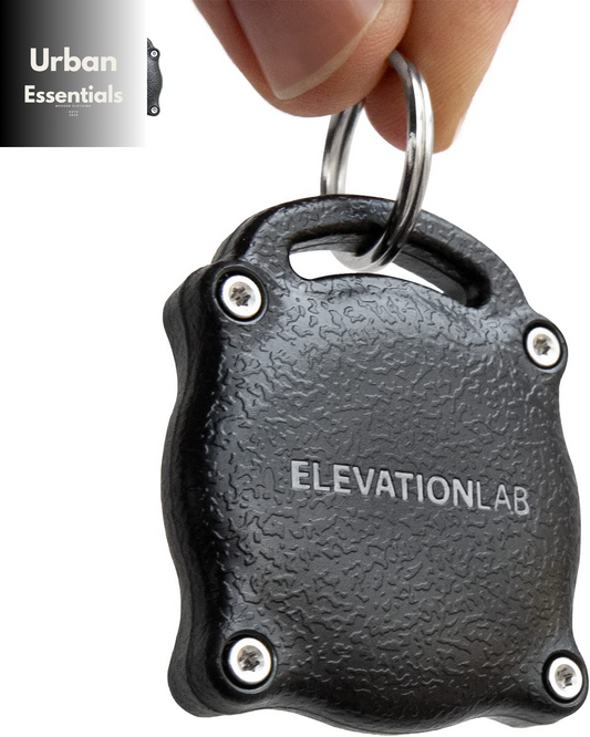 Elevation Lab Airtag (Gen 1 & 2) Keychain - Tagvault™ - the Original Waterproof Airtag Case | Indestructible (2-Pack)