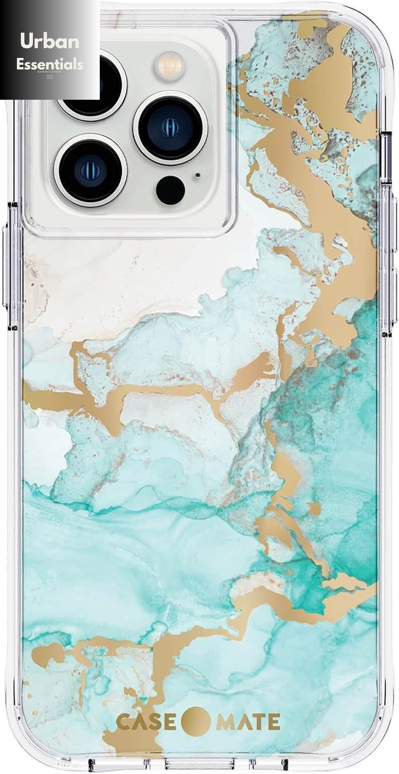 Case-Mate Soap Bubble Iphone 13 Pro Case [10Ft Drop Protection] [Wireless Charging Compatible] Luxury Cover for Iphone 13 Pro 6.1" - Iridescent Swirl Effect. Anti-Scratch, Shock Absorbing - Iridescent