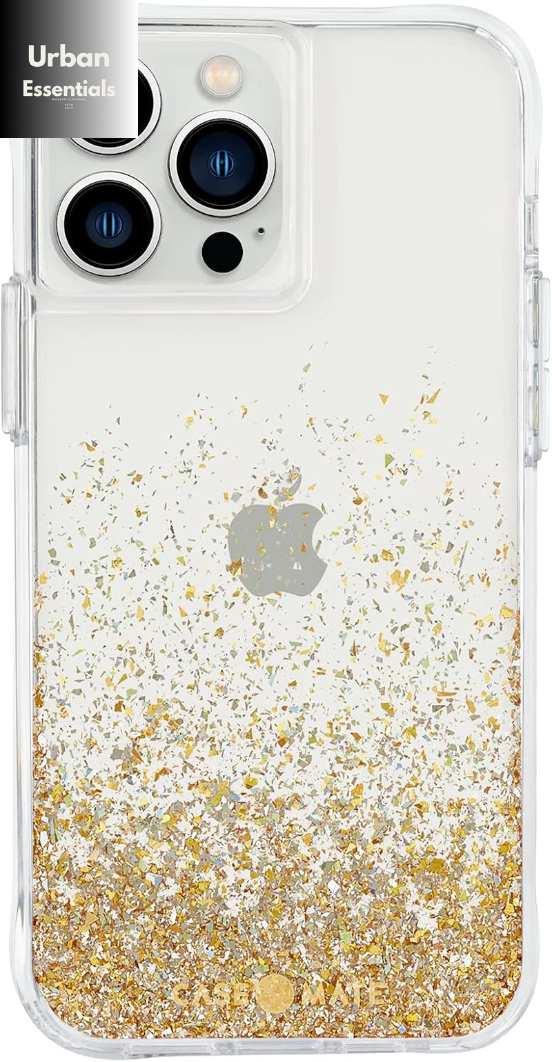 Case-Mate Soap Bubble Iphone 13 Pro Case [10Ft Drop Protection] [Wireless Charging Compatible] Luxury Cover for Iphone 13 Pro 6.1" - Iridescent Swirl Effect. Anti-Scratch, Shock Absorbing - Iridescent