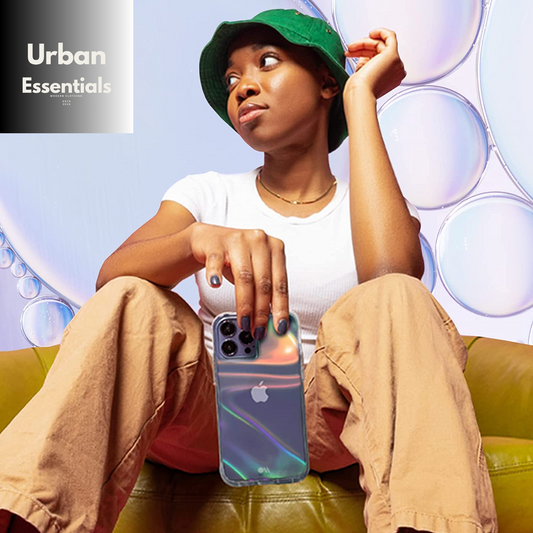 Case-Mate Soap Bubble Iphone 13 Pro Case [10Ft Drop Protection] [Wireless Charging Compatible] Luxury Cover for Iphone 13 Pro 6.1" - Iridescent Swirl Effect. Anti-Scratch, Shock Absorbing - Iridescent