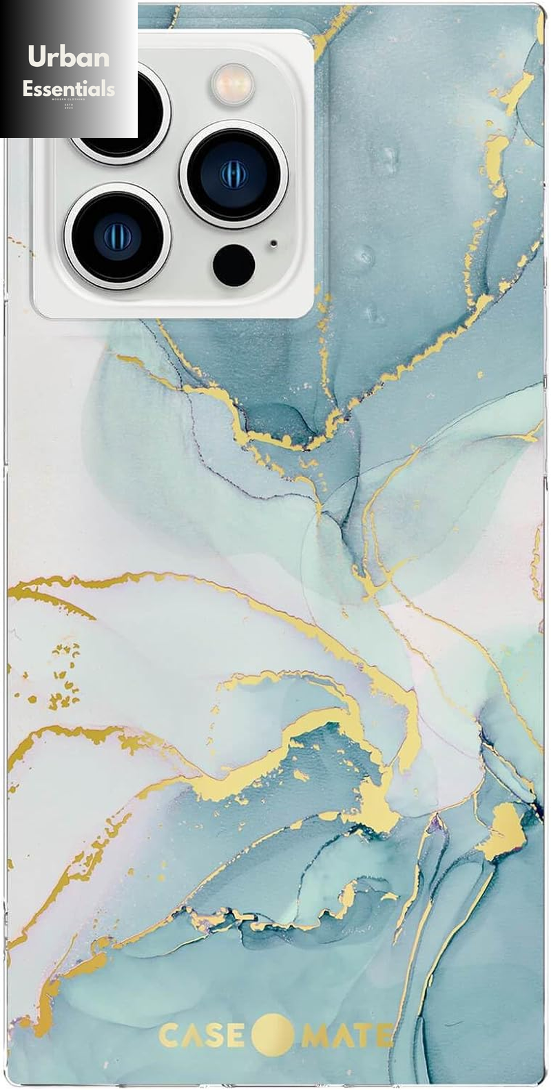 Case-Mate Soap Bubble Iphone 13 Pro Case [10Ft Drop Protection] [Wireless Charging Compatible] Luxury Cover for Iphone 13 Pro 6.1" - Iridescent Swirl Effect. Anti-Scratch, Shock Absorbing - Iridescent